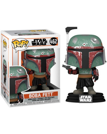 Figurine officielle Funko Pop de Boba Fett de la saga Star Wars et disponible chez Galaxy Pop le magasin geek