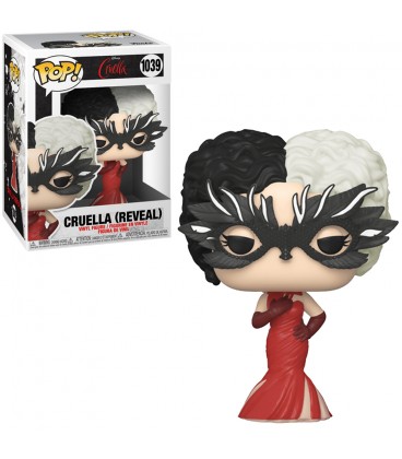 Figurine officielle Cruella Reveal du film Cruella de Disney et disponible chez Galaxy Pop le magasin geek