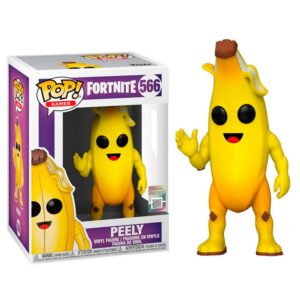 Figurine officielle Funko Pop de Peely du jeu vidéo Fortnite et disponible chez Galaxy Pop le magasin geek