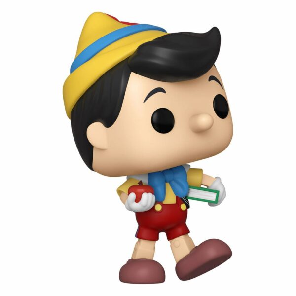 Figurine officielle Funko Pop de Pinocchio se rendant à l'école du film de Disney et disponible chez Galaxy Pop le magasin geek