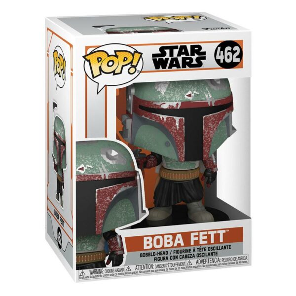 Figurine officielle Funko Pop de Boba Fett de la saga Star Wars et disponible chez Galaxy Pop le magasin geek