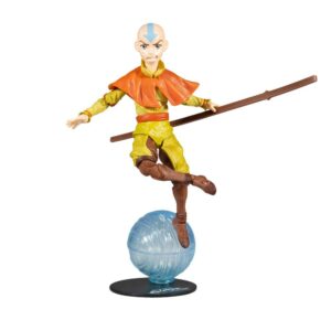 Photo de la figurine de Aang du dessin animé Dernier Maître de l'Air et disponible sur Galaxy Pop