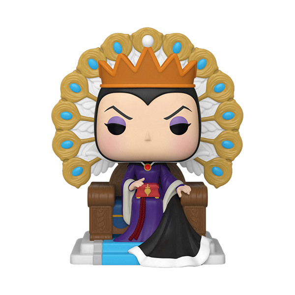 Figurine officielle Funko Pop de la Méchante Reine sur le trône du film Blanche Neige de Disney et disponible chez Galaxy Pop le magasin geek