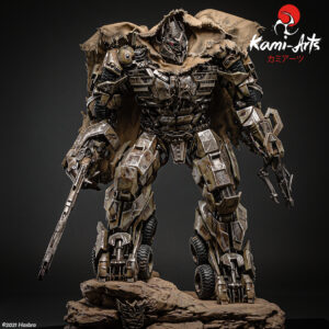 Photo de la statue Megatron de Kami-Arts disponible sur le site Galaxy Pop