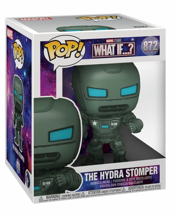 Figurine officielle Funko Pop de Hydra Stomper de la série TV Marvel What If et disponible chez Galaxy Pop le magasin geek