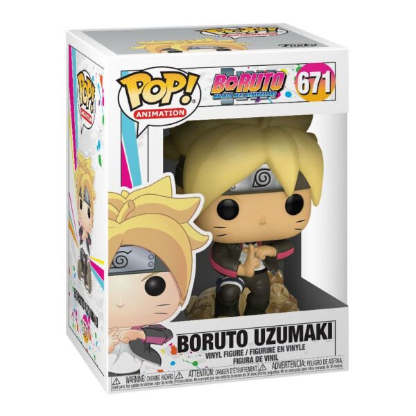 Figurine officielle Funko Pop de Boruto Uzumaki du manga Boruto et disponible chez Galaxy Pop le magasin geek