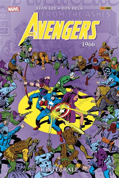 Photo du comics Avengers L'intégrale 1966 de Marvel et disponible sur le site Galaxy-Pop.com