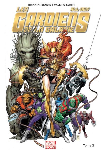 Photo du Tome 2 du comics Les Gardiens de la Galaxie All New de Marvel et disponible sur le site Galaxy-Pop.com