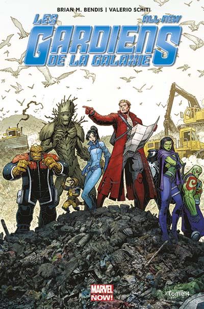 Photo du Tome 4 du comics Les Gardiens de la Galaxie All New de Marvel et disponible sur le site Galaxy-Pop.com