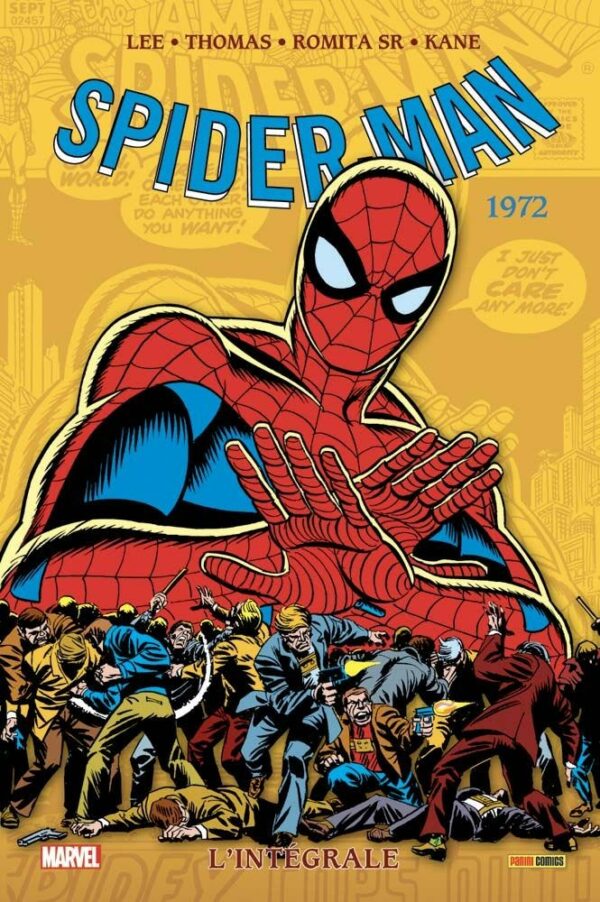 Photo du comics Spider-Man L'intégrale 1972 de Marvel et disponible sur le site Galaxy-Pop.com