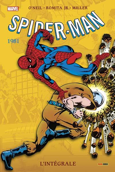 Photo du comics Spider-Man L'intégrale 1981 de Marvel et disponible sur le site Galaxy-Pop.com