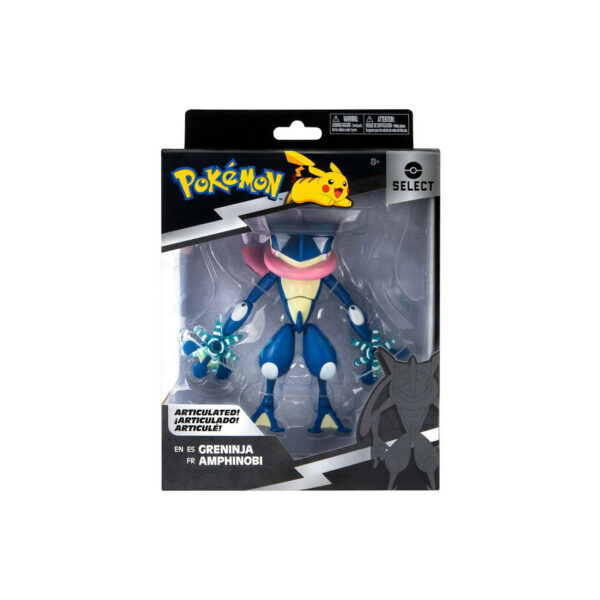 Figurine Select de Amphinobi des 25 ans de l'animé Pokémon disponible sur Galaxy-Pop.com