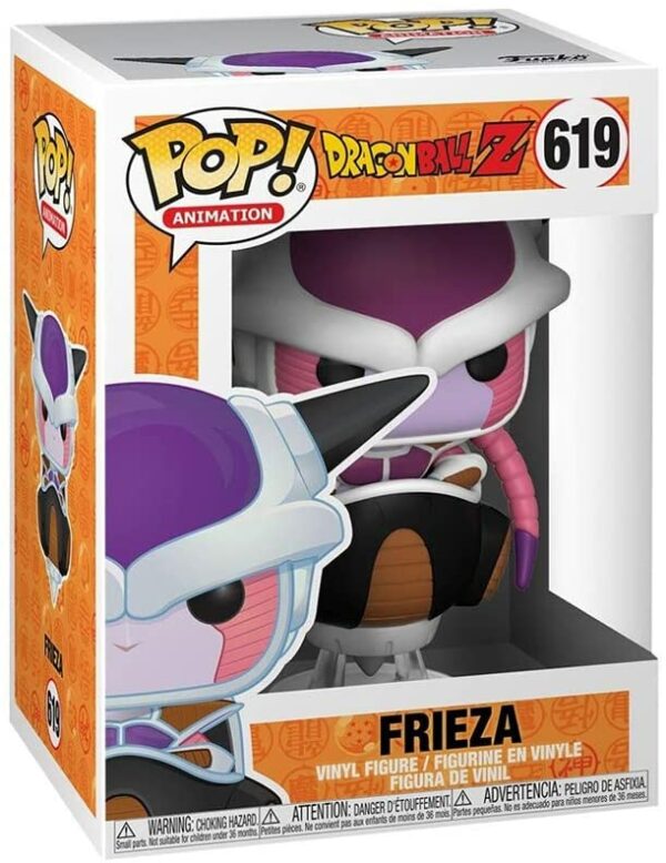 Figurine officielle Funko Pop de Freezer du manga culte dragon Ball Z et disponible chez Galaxy Pop le magasin geek