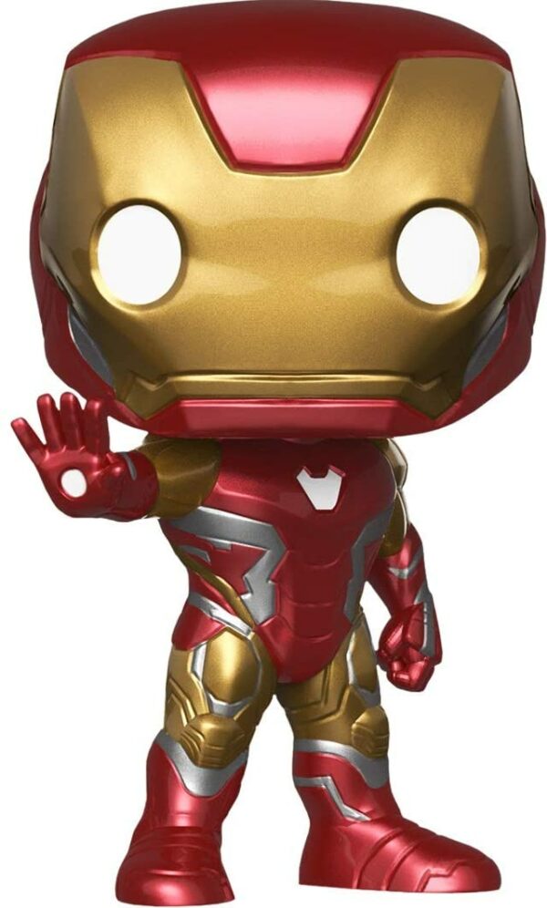 Figurine officielle Funko Pop Iron Man des Avengers de Marvel et disponible chez Galaxy Pop le magasin geek
