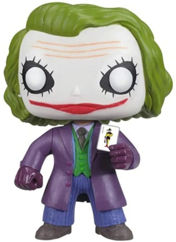 Figurine officielle Funko Pop du Joker de la trilogie de DC Comics Batman The Dark Knight et disponible chez Galaxy Pop le magasin geek
