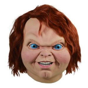 Photo du masque de Chucky et disponible sur le site Galaxy-Pop.com