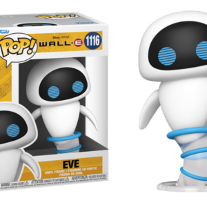 Figurine officielle Funko Pop de Eve Flying du film d'animation Pixar Wall-E et disponible chez Galaxy Pop le magasin geek