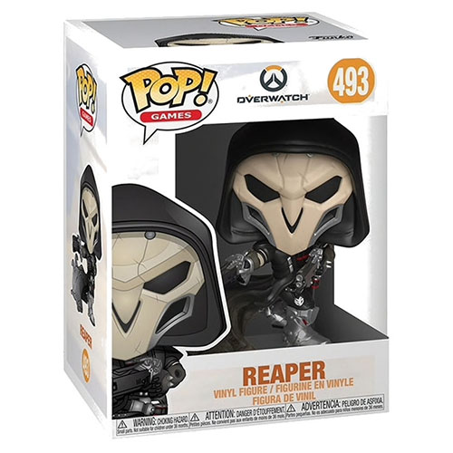 Figurine officielle Funko Pop de Reaper du jeu vidéo Overwatch et disponible chez Galaxy Pop le magasin geek