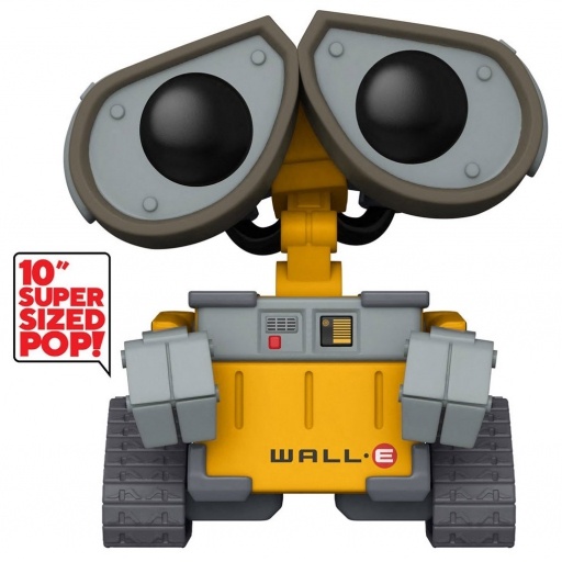 Figurine officielle Funko Pop Super Size de Wall-E du film d'animation Pixar Wall-E et disponible chez Galaxy Pop le magasin geek