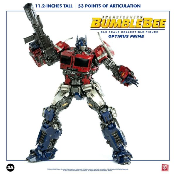 Achetez sur Galaxy Pop la figurine ThreeZero de Optimus Prime du film Transformers Bumblebee mesurant 28cm complétez votre collection maintenant