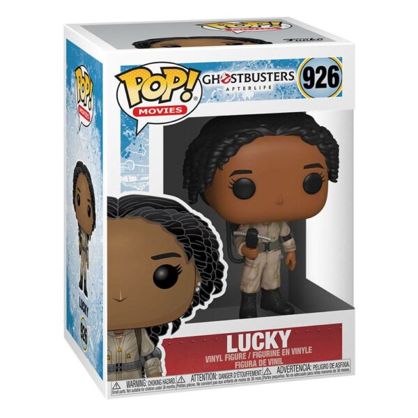 Figurine officielle Funko Pop de Lucky du film SOS Fantômes L'Héritage et disponible chez Galaxy Pop le magasin geek