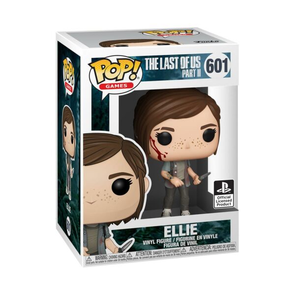 Figurine officielle Funko Pop de Ellie du jeu vidéo The Last of Us Part II et disponible chez Galaxy Pop le magasin geek