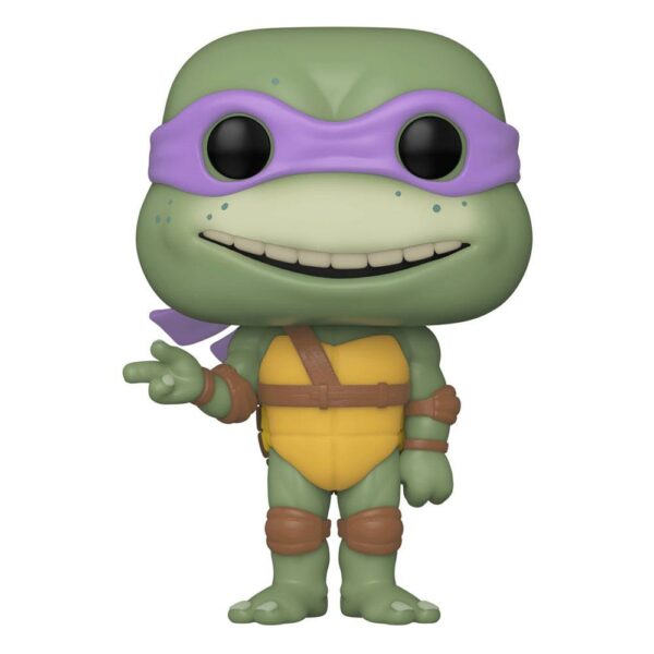 Figurine officielle Funko Pop de Donatello du dessin animé Les Tortues Ninja et disponible chez Galaxy Pop le magasin geek