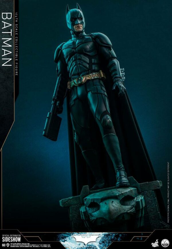 Figurine Hot Toys de Batman de la trilogie de films The Dark Knight disponible sur Galaxy-Pop.com