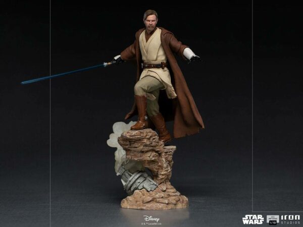 Achetez sur Galaxy Pop la nouvelle statuette Iron Studios de Obi-Wan Kenobi des films Star Wars de Disney/Lucas Films complétez votre collection maintenant