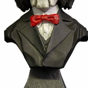 Buste résine de Billy Puppet des films Saw et disponible sur le site Galaxy Pop