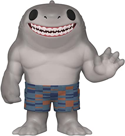 Figurine officielle Funko Pop de King Shark du film Suicide Squad de DC Comics et disponible chez Galaxy Pop le magasin geek