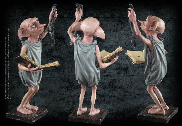 Figurine Dobby de Harry Potter réalisé par Noble Collection et disponible chez Galaxy Pop le magasin Geek