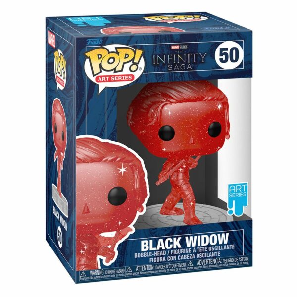 Figurine officielle Funko POP de Black Widow de la série Infinity Saga et disponible chez Galaxy Pop le magasin Geek