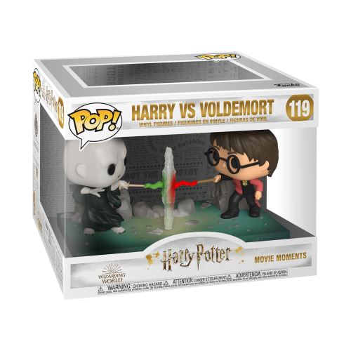Figurine officielle Funko POP Harry vs Voldemort des film Harry Potter et disponible chez Galaxy Pop le magasin Geek