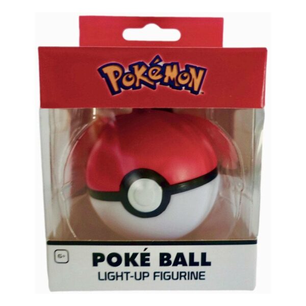 Figurine Poké Ball lumineuse officielle de l'anime Pokémon par le fabricant TEKNOFUN et disponible chez Galaxy Pop votre magasin geek préféré