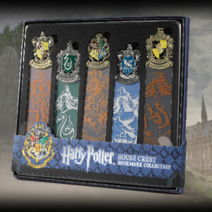 Marque-pages blason des maisons de Harry Potter du fabricant The Noble Collection disponible chez Galaxy Pop votre magasin geek préféré