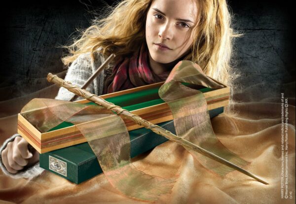 Réplique de la Baguette de Hermione Granger réalisé par Noble Collection et disponible chez Galaxy Pop le magasin Geek