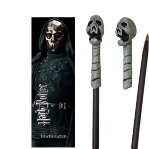 Stylo à Bille et Marque Page Death Eater de Harry Potter par le fabricant The Noble Collection est disponible chez votre magasin geek préféré