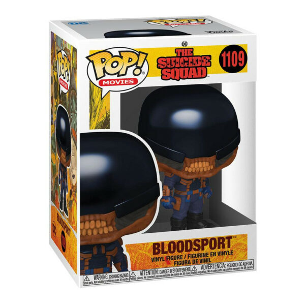 Figurine officielle Funko Pop de Bloodsport du film The Suicide Squad de DC Comics et disponible chez Galaxy Pop le magasin geek
