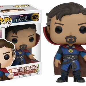 Figurine officielle Funko Pop du Docteur Strange des films Marvel et disponible chez Galaxy Pop le magasin geek