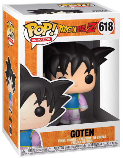 Figurine officielle Funko Pop de Goten du manga Dragon Ball Z et disponible chez Galaxy Pop le magasin geek