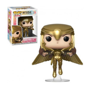 Figurine officielle Funko Pop de Wonder Woman Golden Armor Flying du comics de DC Comics et disponible chez Galaxy Pop le magasin geek