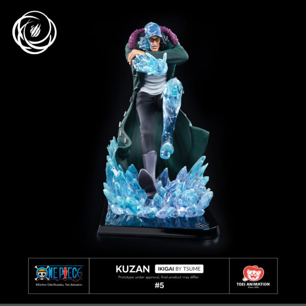 Statue officielle de Kuzan du manga One Piece de la gamme Ikigai par le studio Tsume Art et disponible chez Galaxy Pop le magasin geek