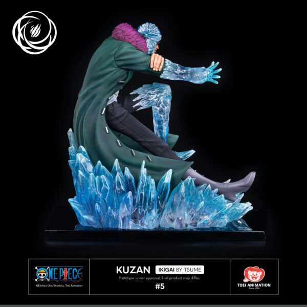 Statue officielle de Kuzan du manga One Piece de la gamme Ikigai par le studio Tsume Art et disponible chez Galaxy Pop le magasin geek