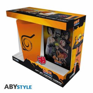 Coffret cadeau officielle ABYstyle du manga Naruto Shippuden et disponible chez Galaxy Pop le magasin geek