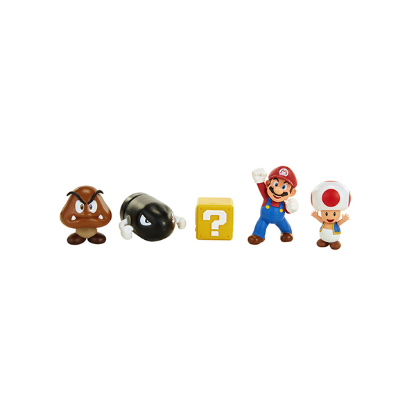Figurines officielle Jakks Pacific du monde de Mario du jeu vidéo Super Mario et disponible chez Galaxy Pop le magasin geek
