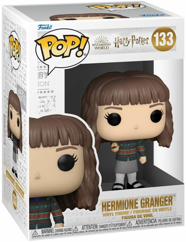 Figurine officielle Funko Pop de Hermione Granger des films harry potter et disponible chez Galaxy Pop le magasin geek