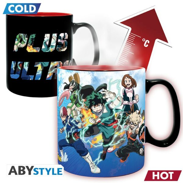 Mug Officiel de my hero academia par le fabricant ABYstyle et disponible chez Galaxy Pop votre magasin geek préféré