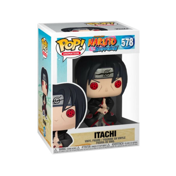 Figurine officielle Funko POP de Itachi Uchiha du manga Naruto Shippuden disponible au magasin geek Galaxy Pop Montélimar