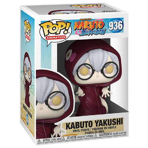 Figurine officielle Funko POP de Kabuto Yakushi du manga Naruto Shippuden au magasin geek Galaxy Pop Montélimar